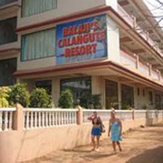 Hotel Balaji Calangute Resort Exterior foto